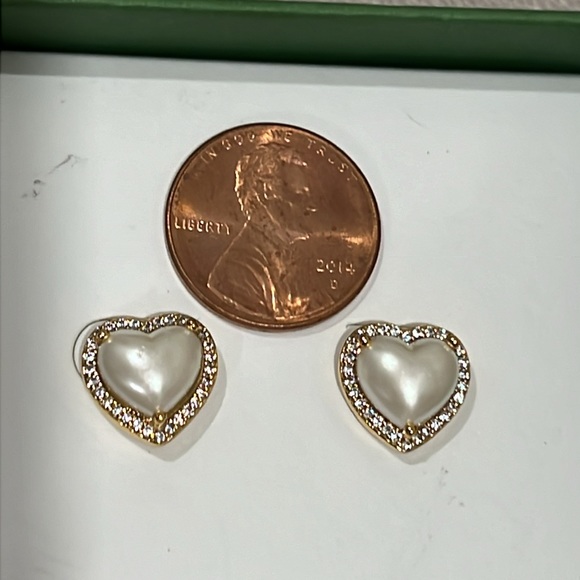 ❤️ Cute. Kate spade Heart Earrings. - Picture 12 of 12